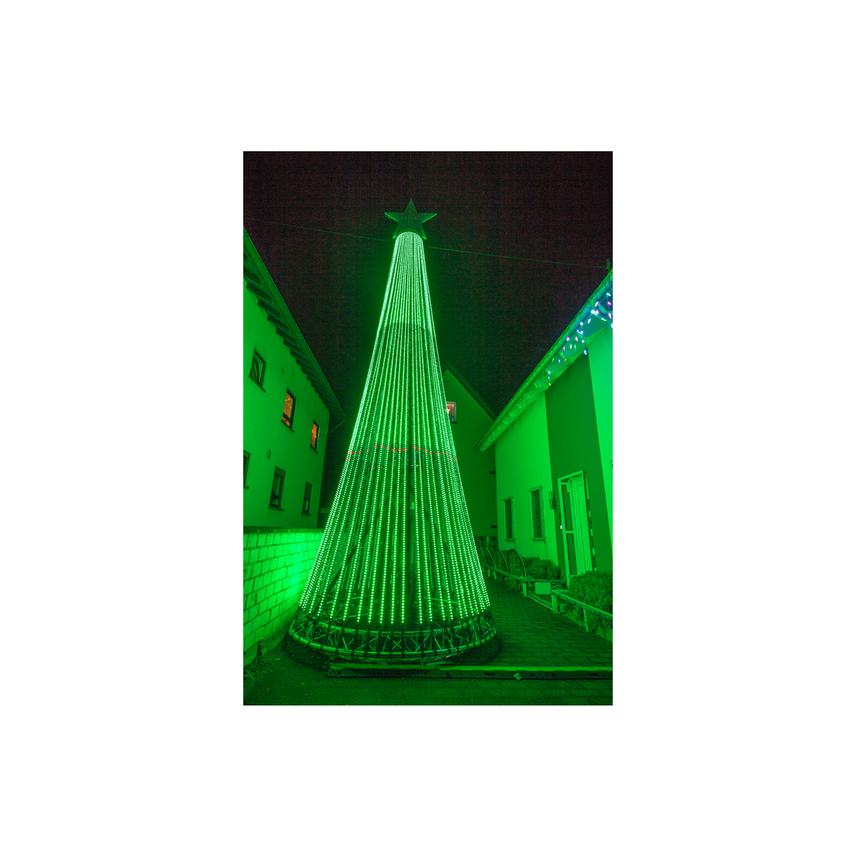 6 meter Mega Tree kit with 14.400 WS2811 pixelsl xmasland.de Xma