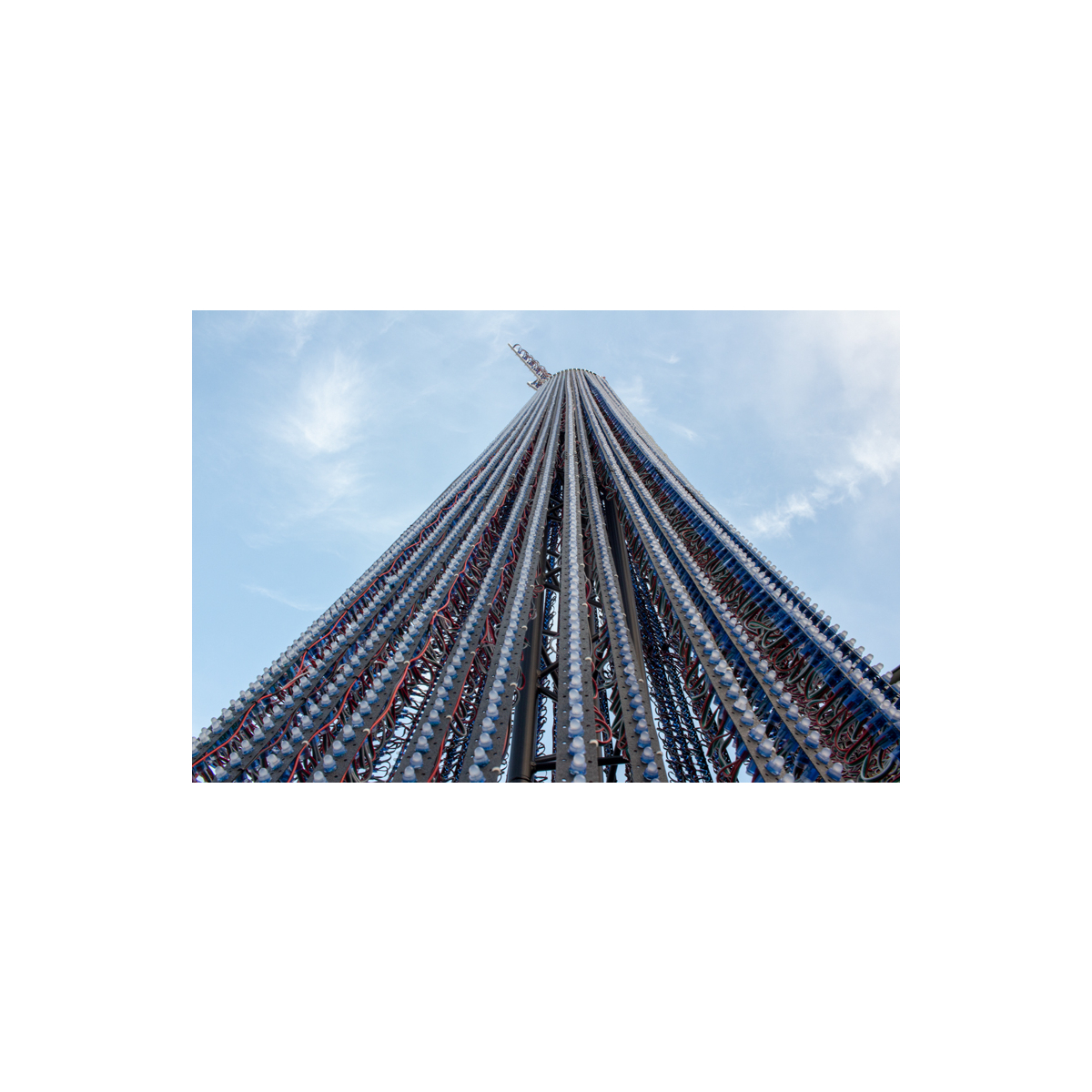 6 meter Mega Tree kit with 14.400 WS2811 pixelsl xmasland.de Xma